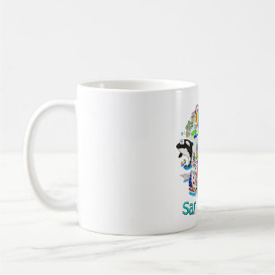 Caneca De Café Divertimento San Diego California