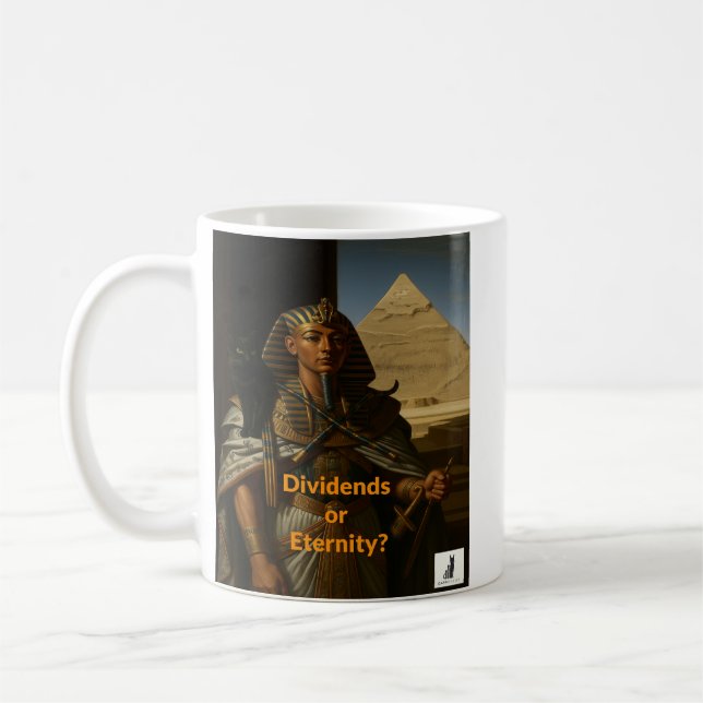 Caneca De Café Dividendos ou eternidade? O maior arrependimento d (Esquerda)