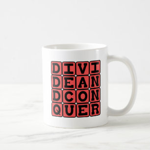 Caneca De Café Dividir e conquistar, Marauder Slogan