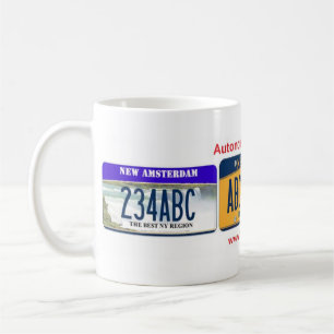Caneca De Café Dividir NYS Mug