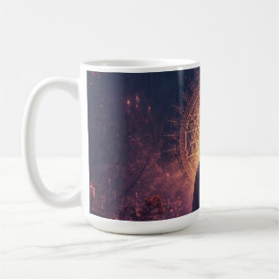 Caneca De Café Divina Escuridão – A Presença Sagrada do Halloween