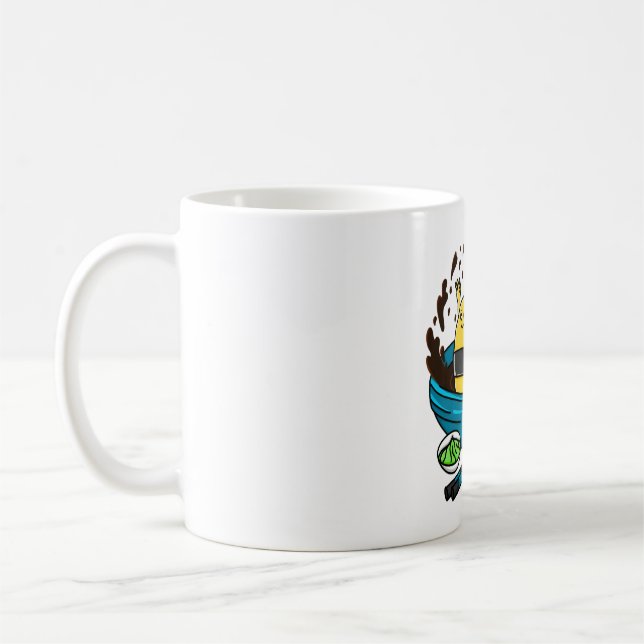 Caneca De Café Divirta-se Tamago Sushi (Esquerda)
