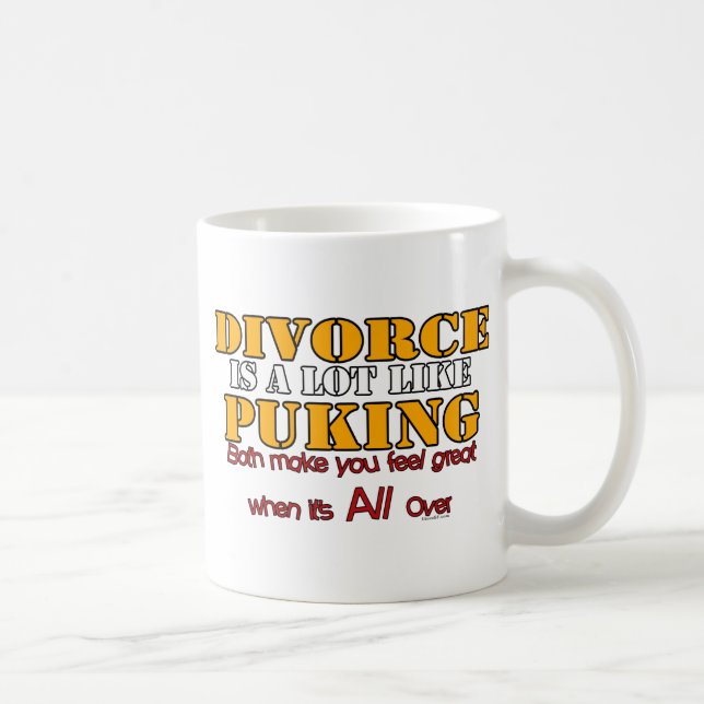 Caneca De Café Divorce JogoOver (Direita)