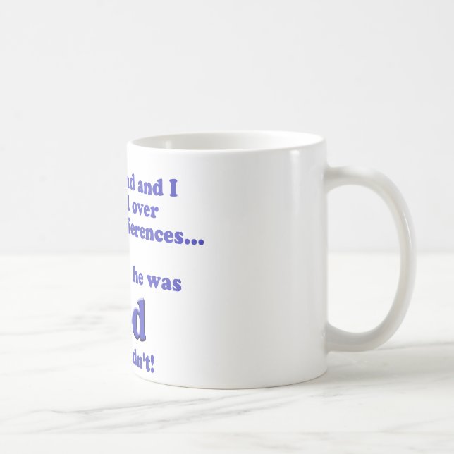 Caneca De Café Divorciado (Direita)