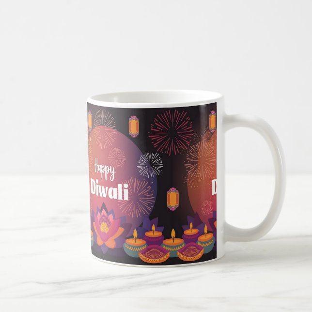 Caneca De Café Diwali Gift Idea (Direita)
