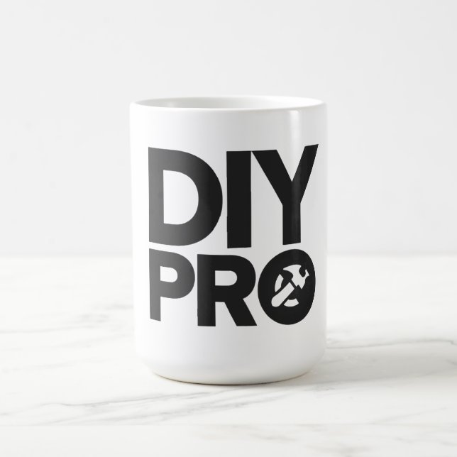 Caneca De Café DIY Pro T-Shirt (Centro)