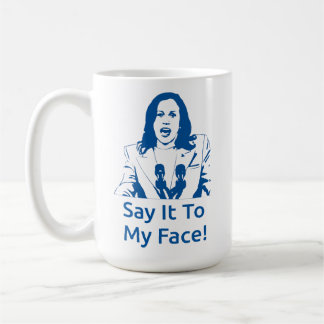 Caneca De Café "Diz-Me À Cara!" Kamala Harris Mug - PBS
