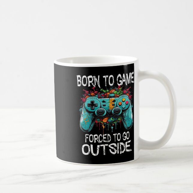 Caneca De Café Dizendo engraçado de jogos para jogadores Rapazes  (Direita)