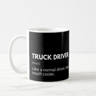 Caneca De Café Dizendo engraçado de motorista de caminhão