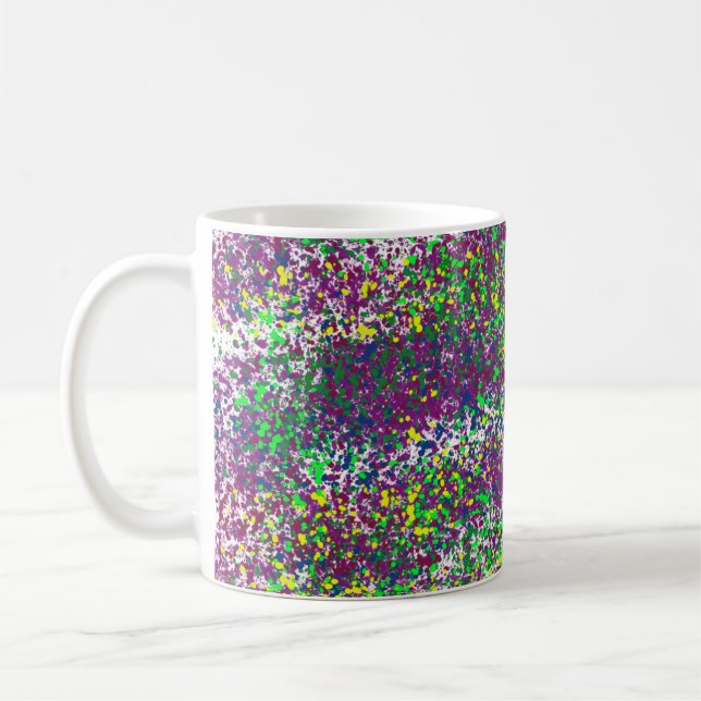 Caneca De Café Dizzy Splatter (Esquerda)