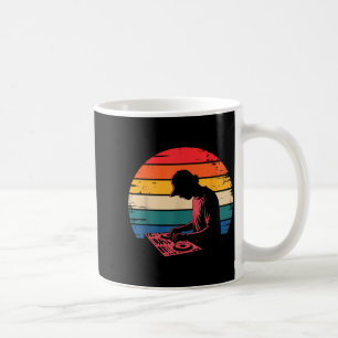 Caneca De Café Dj Divertido Arte Homens Mulheres Produtor Musical