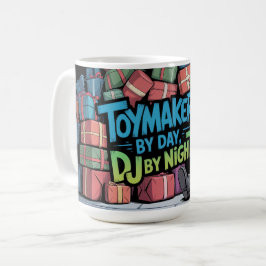 Caneca De Café DJ Elfo Hipster