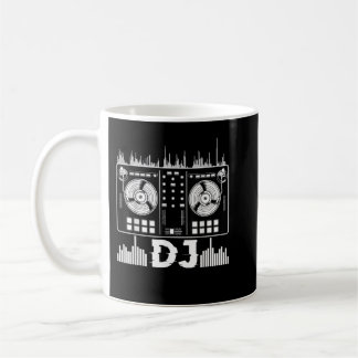 Caneca De Café Dj Music Lover player Sound Legal Engraçado Eleiçã
