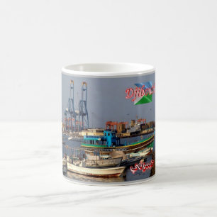Caneca De Café Djibouti - Port -