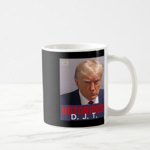 Caneca De Café Djt - Trump Mug Shot - 24 De Agosto De 2023