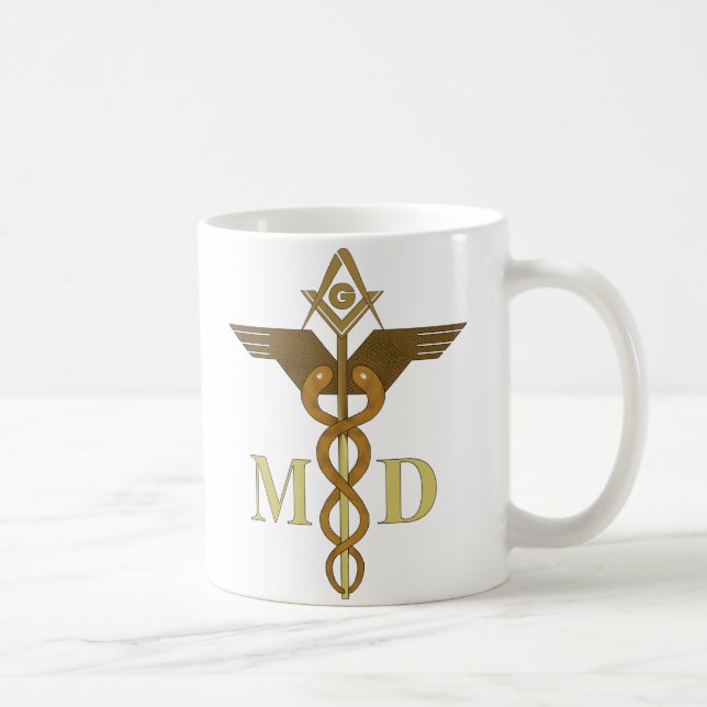 Caneca De Café DM maçónica (Direita)