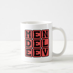 Caneca De Café Dmitri Mendeleev, Químico Russo