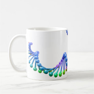 CANECA DE CAFÉ DNA 3D