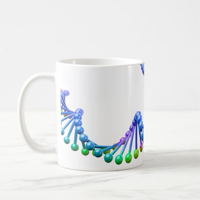 CANECA DE CAFÉ DNA 3D (Esquerda)