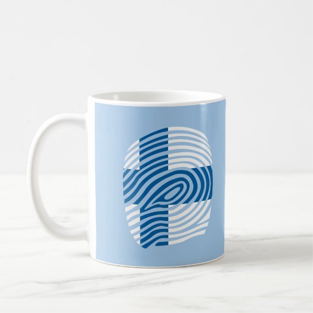 Caneca De Café DNA da Finlândia (Esquerda)