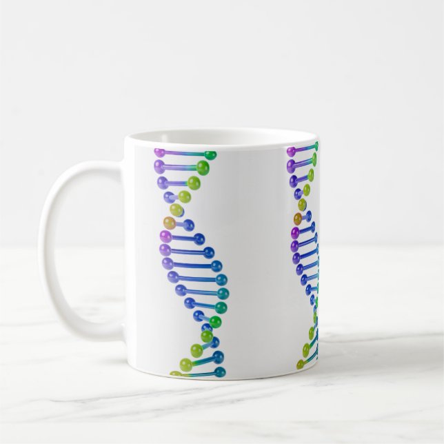 Caneca De Café DNA de Dupla Hélice (Esquerda)