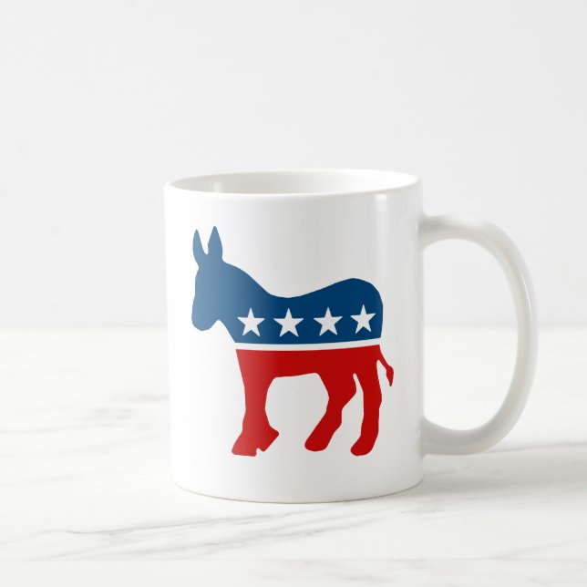 CANECA DE CAFÉ DNC - DEMOCRAT - DONKEY (Direita)
