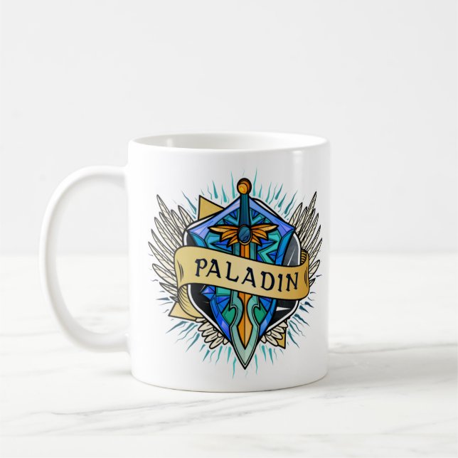 Caneca De Café DND - Paladina (Esquerda)