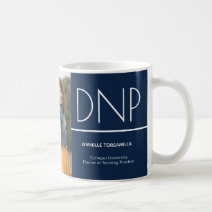 Caneca De Café DNP Blue White Graduação Foto Keepsasasaem Café Mu