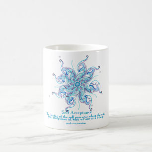Caneca de café do "aceitação auto "