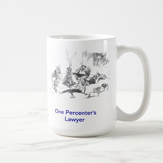 Caneca de café do advogado Lawyer™ uma de (Direita)