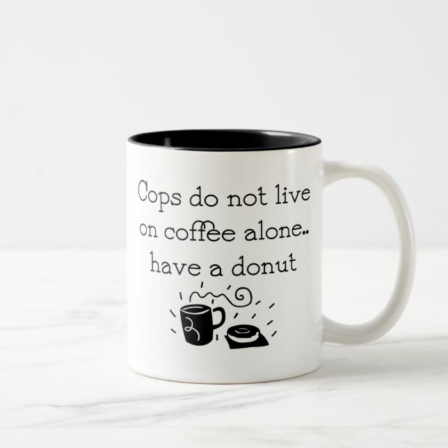 Caneca de café do agente da polícia (Direita)