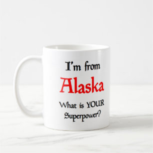 caneca de café do alasca