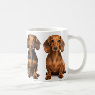 Caneca de café do amante Dachshund