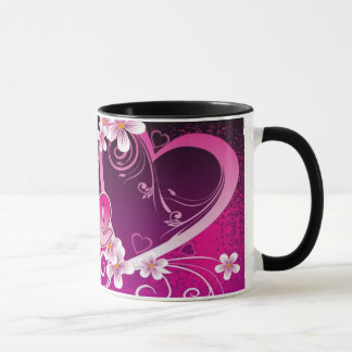 Caneca de café do amor