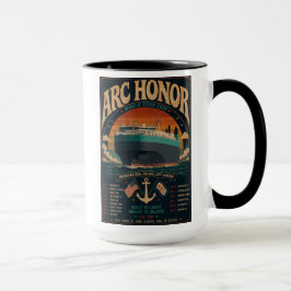 Caneca de café do ARC Honor World Tour 2026