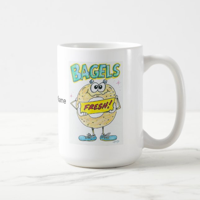 Caneca de café do Bagel (Direita)