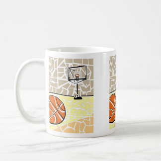 Caneca de café do basquetebol