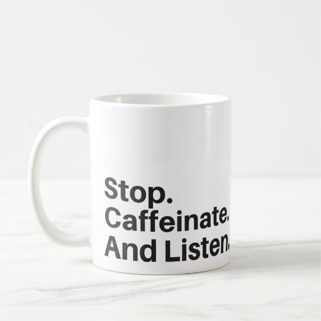 Caneca de café do bebê do gelo do gelo (Esquerda)