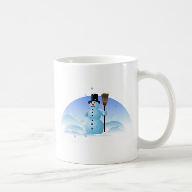 Caneca de café do boneco de neve (Direita)