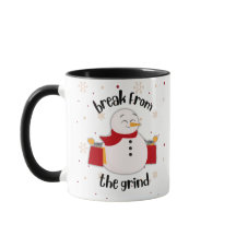 Caneca de Café do Boneco de Neve Compras