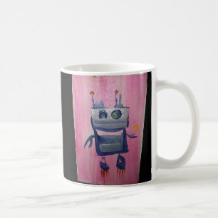 Caneca de café do bot do sorriso