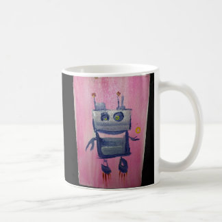 Caneca de café do bot do sorriso
