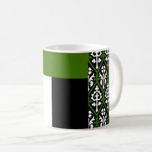Caneca de Café do Brasão do Povo do Condado de Cae