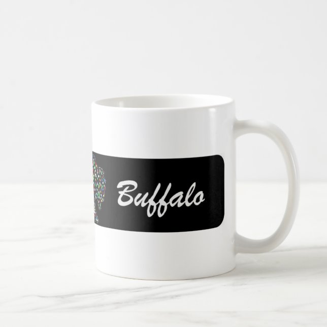 Caneca de café do búfalo de Digitas (Direita)