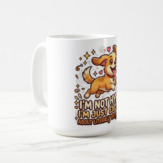 Caneca de Café do Cachorro Hiperativo