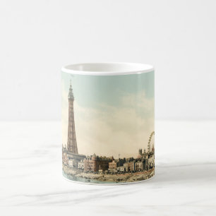 Caneca De Café Do cais central, Blackpool, Inglaterra
