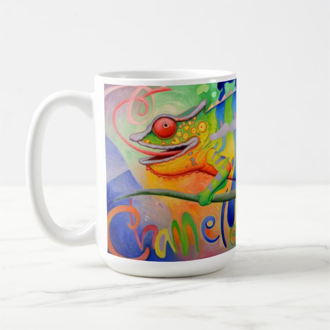 Caneca de café do camaleão (Esquerda)