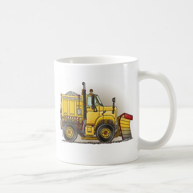 Caneca de café do caminhão do arado de neve (Direita)