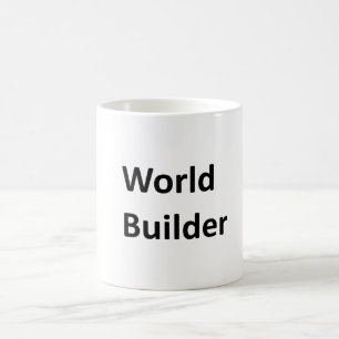 Caneca De Café Do "caneca do construtor mundo" para um escritor