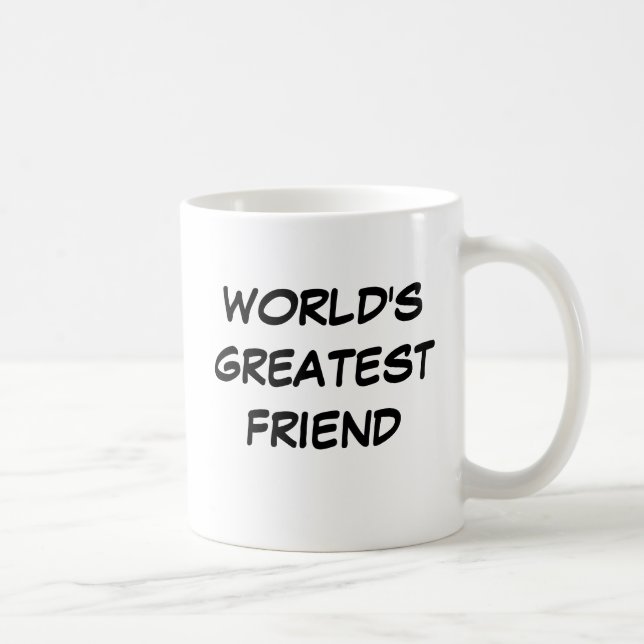 Caneca De Café Do "caneca do grande amigo mundo" (Direita)
